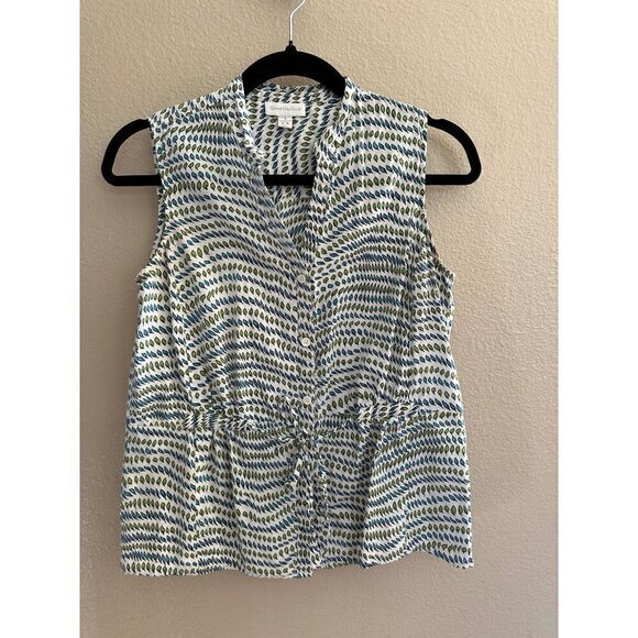 Charter Club Women's Sleeveless‎ Blouse,  sleeveless blouse, womens blouse - Picture 2 of 6